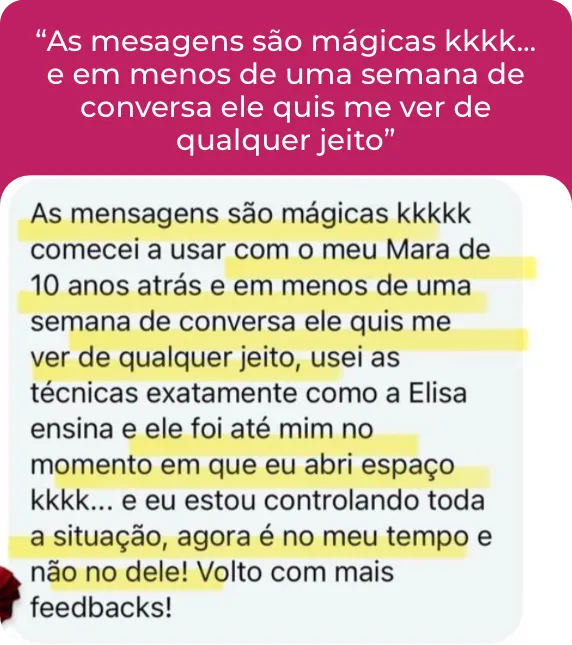 elisa 100 depoimentos 5